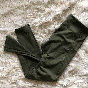 Army green leggings LARGE